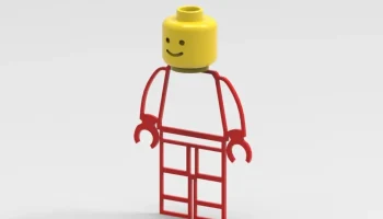 Плоская закладка LEGO Fig (ОБНОВЛЕНИЕ) 1