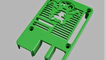 Корпус Raspberry Pi 3 B/B+ и 4B с логотипом OctoPrint