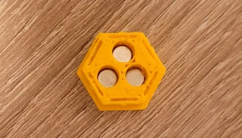 Скрытое магнитное крепление Honeycomb HSW для трех магнит...