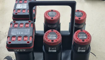 Parkside x12, Milwaukee, Bosch - держатель аккумулятора ... 1