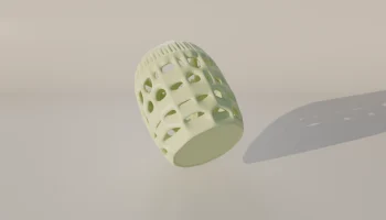 Органический карандаш/ваза Voronoi 3