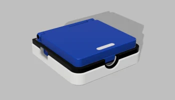 Чехол Gameboy Advance SP с тематикой покебола v1.1 4