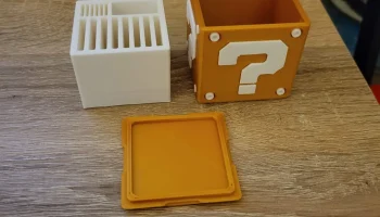 Держатель карты SD/MicroSD с блоком вопросов Mario 3