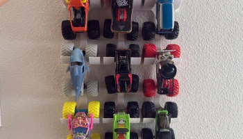 Настенные крепления Monster Truck (1:24,1:64/72,1:87) 5