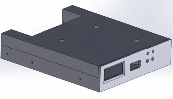 Внутренний корпус Gotek 3-1/2 дюйма с 0,91-дюймовым OLED...