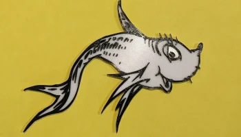 Одна рыба, две рыбы, красная рыба, синяя рыба 1