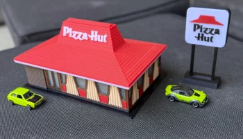 1:64 Классическая диорама Pizza Hut