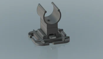 MOLLE | Крепление для ремня | Фонарный зажим | Гло-Туб 4