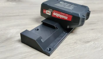 Настенное крепление Metabo с двойной батареей (беспровод...