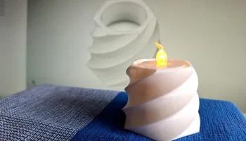 Подсвечник для чайной свечи, спиральный / Подсвечник для... Подсвечник для чайной свечи, спиральный / Подсвечник для...