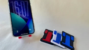 Складная подставка для мобильного телефона на столик под...