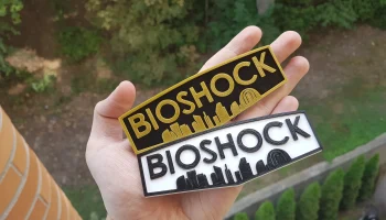 Магнит с логотипом Bioshock 1