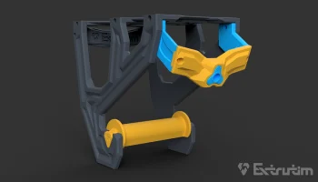 Hanging Spool Holder to Reverse Bowden Setup | Магнитный ... 2