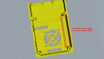 Корпус Raspberry Pi 3b 5