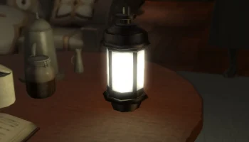 FFXIV Металлический рабочий светильник: 3D-печатная ламп... 2