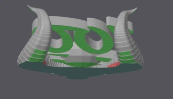 Keepin it 100 Demon Bowl, серия Skull King - Файлы 3D-мо... 7