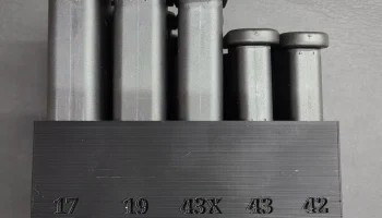 Держатели магазинов Glock 17, 19, 43X, 43, 42 Держатели магазинов Glock 17, 19, 43X, 43, 42