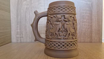 Пивная кружка Viking/подставка для банок 3
