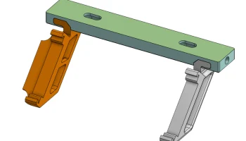 Subtle Exterior LCD Mount (LACK)