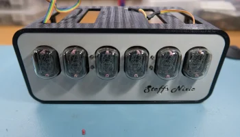 Винтажные часы Nixie 8