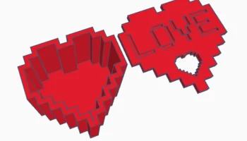 8-Bit Love (небольшой контейнер с крышкой)... 1
