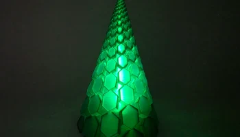 Crystal-mas Tree - Светодиодный чайный светильник с крышк... 2