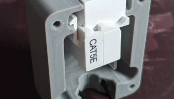 Корпус для трапецеидального искажения RJ45 Корпусная кор... 2