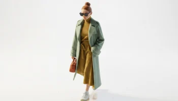 Cool Girl Stylish Female Figurine 3D Printable