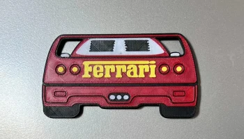 Магнит на холодильник Феррари F40.