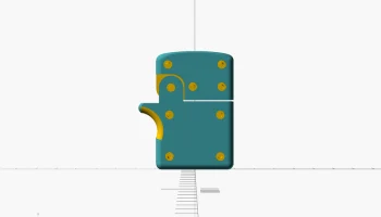 Zypo Fidget (в форме Zippo, магниты, подшипник)... 5