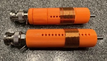 Короткая вертикальная антенна с базовой загрузкой на 20 м... 2