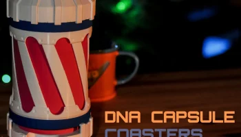 Подставки для капсул и диспенсер Satisfactory DNA