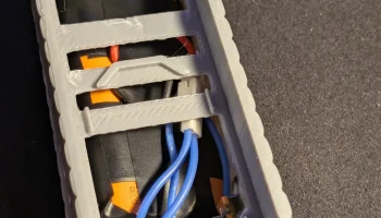 Двойная задняя панель 18650 для корпуса Heltec 2