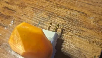 Кристальный ночной светильник 2