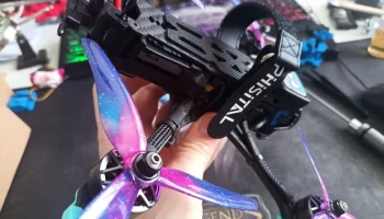 Крепление приемника GEPRC Mark 5 - DJI O4 Lite (Foxeer 15...