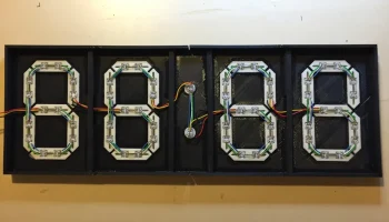 7-сегментные часы NeoPixel 3