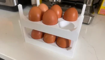 Штабелируемый держатель для куриных яиц на полдюжины 6 яиц 1