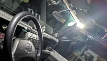 освещение салона Land Rover Defender мягкий верх