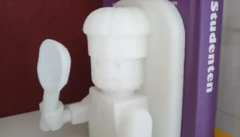 Книжный шкаф для кухни шеф-повара (LEGO)