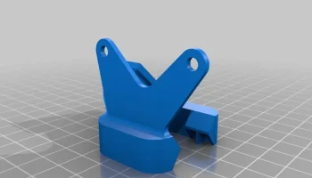 Cr-10 E3D Titan Aero + Volcano Part cooling Fan Shroud 2