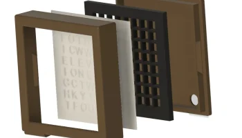 Корпус Word Clock Корпус Word Clock