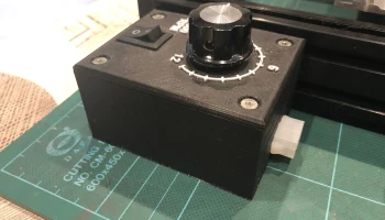 CNC 3018 Pro - Корпус для вариатора скорости и кнопки вк... CNC 3018 Pro - Корпус для вариатора скорости и кнопки вк...