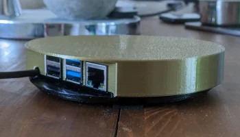 Круглый корпус Raspberry Pi 4 1