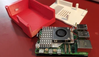 Корпус Raspberry Pi 5 NVMe (с базовой платой Pimoroni NVMe) 3