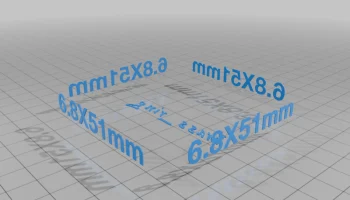 Штабелируемый загрузочный блок размером 6,8x51 мм - режим... 8