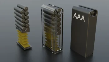 Держатель для батарейки магазина (ААА)