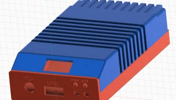 Внешний чехол Gotek Mini для Amiga 1