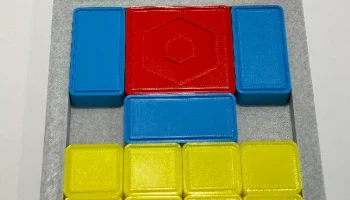Игра-головоломка SlideSolver с магнитом и 30 различными з... 2