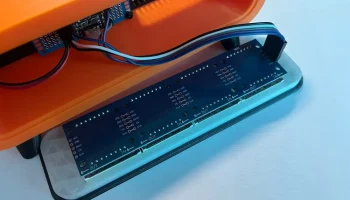 ретро-часы с MAX7219 2