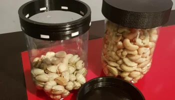 Регулируемая банка для бутылок
